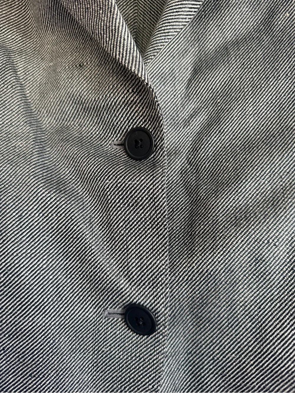Lardini Gray Textured Two-Button Sport Coat